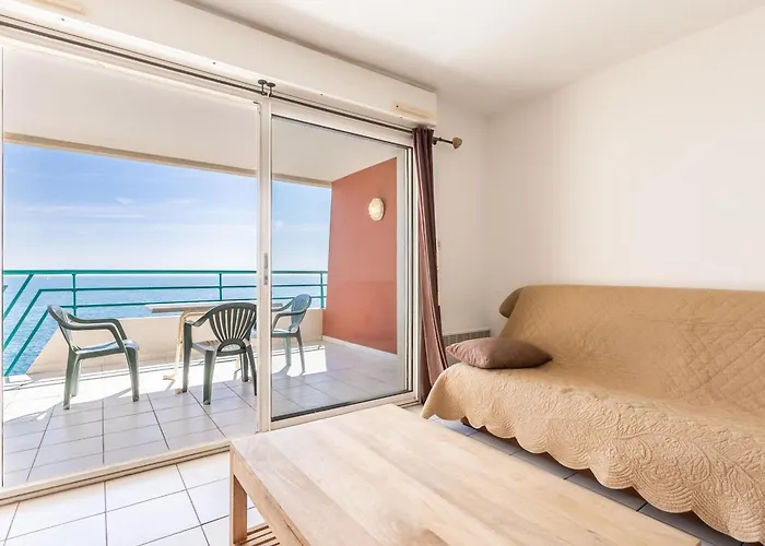 Appartement de 47m² avec terrasse face à la mer, 6 personnes - FR-1-472A-226