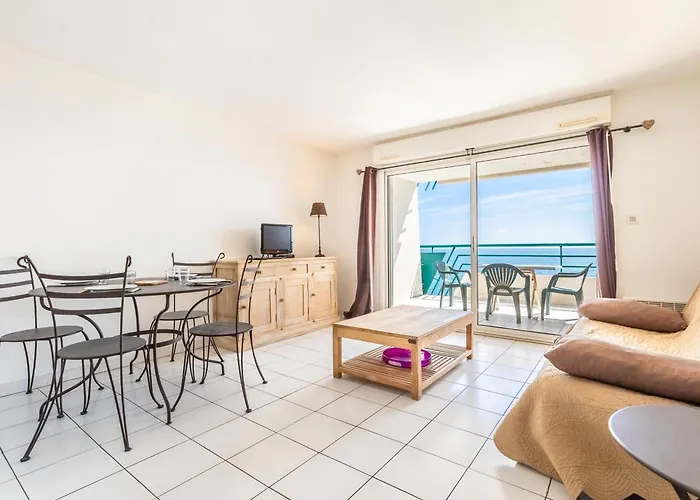 Appartement de 47m² avec terrasse face à la mer, 6 personnes - FR-1-472A-226 Apartamento